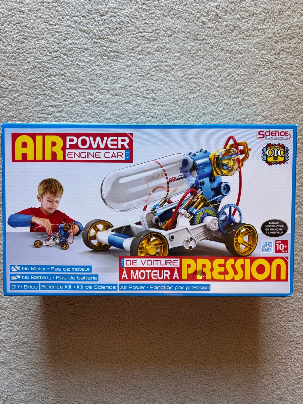 Air Power Engine Car - Kids Science Kit